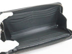 Louis Vuitton Aerogram Zippy Wallet Leather Black