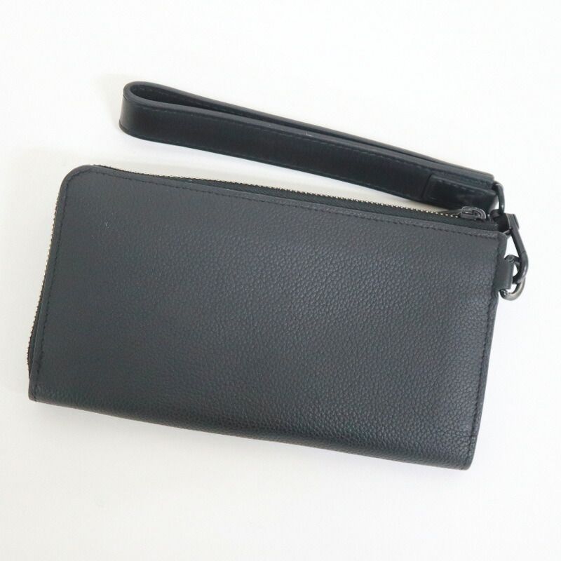 Louis Vuitton Aerogram Zippy Wallet Leather Black