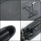 Louis Vuitton Aerogram Zippy Wallet Leather Black