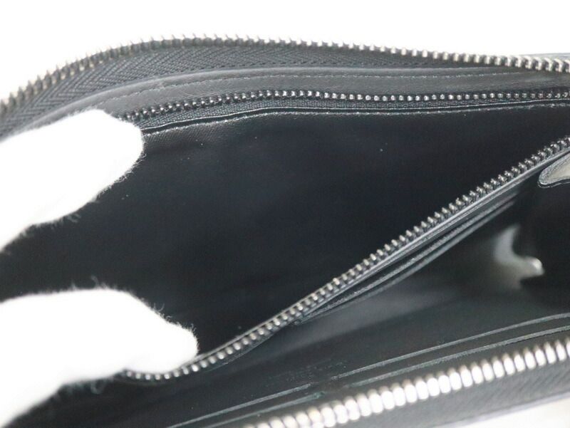 Louis Vuitton Aerogram Zippy Wallet Leather Black