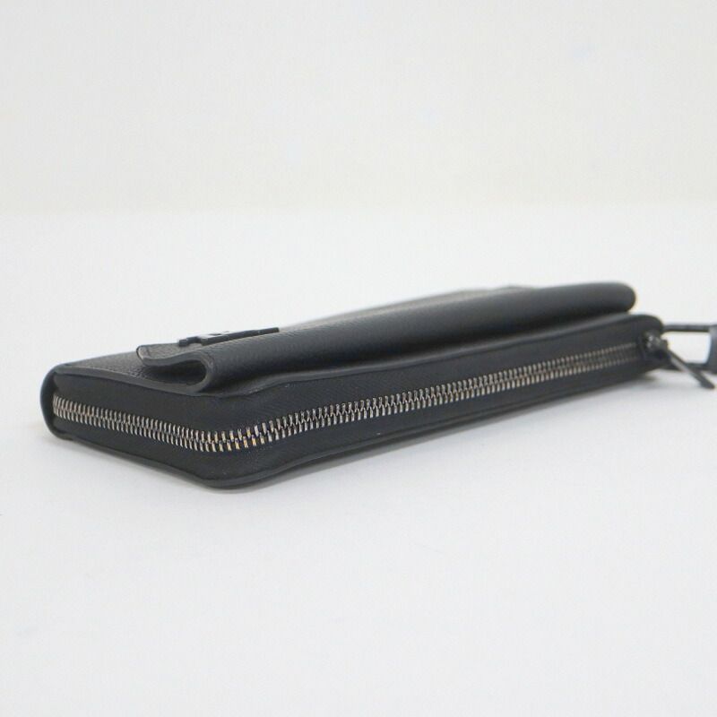 Louis Vuitton Aerogram Zippy Wallet Leather Black