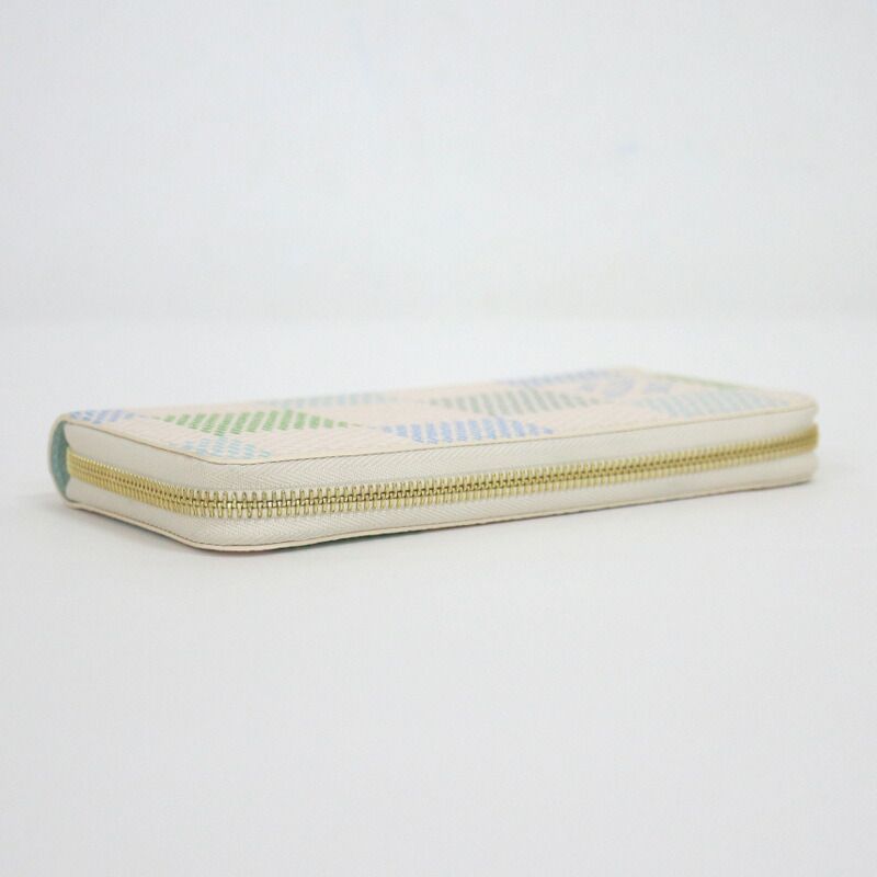 Louis Vuitton Zippy Wallet Damierlicious Pistachio Green