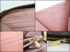 Louis Vuitton Zippy Wallet Monogram Rose Velours Rose Ballerine
