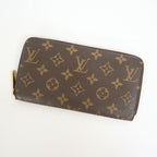 Louis Vuitton Zippy Wallet Monogram Rose Velours Rose Ballerine