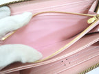 Louis Vuitton Zippy Wallet Monogram Rose Velours Rose Ballerine