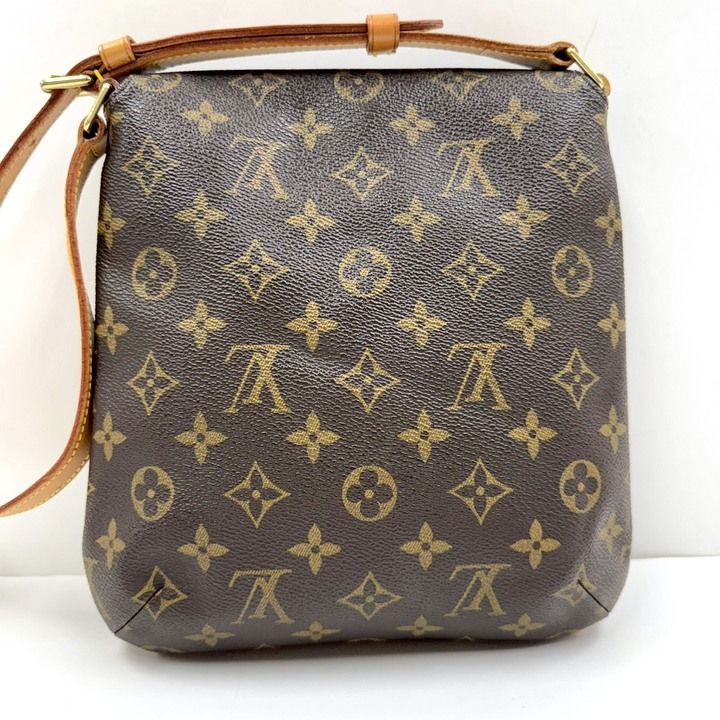 Louis Vuitton Musette Salsa Short Strap Monogram Brown Shoulder Bag