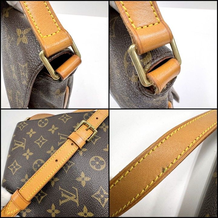 Louis Vuitton Musette Salsa Short Strap Monogram Brown Shoulder Bag