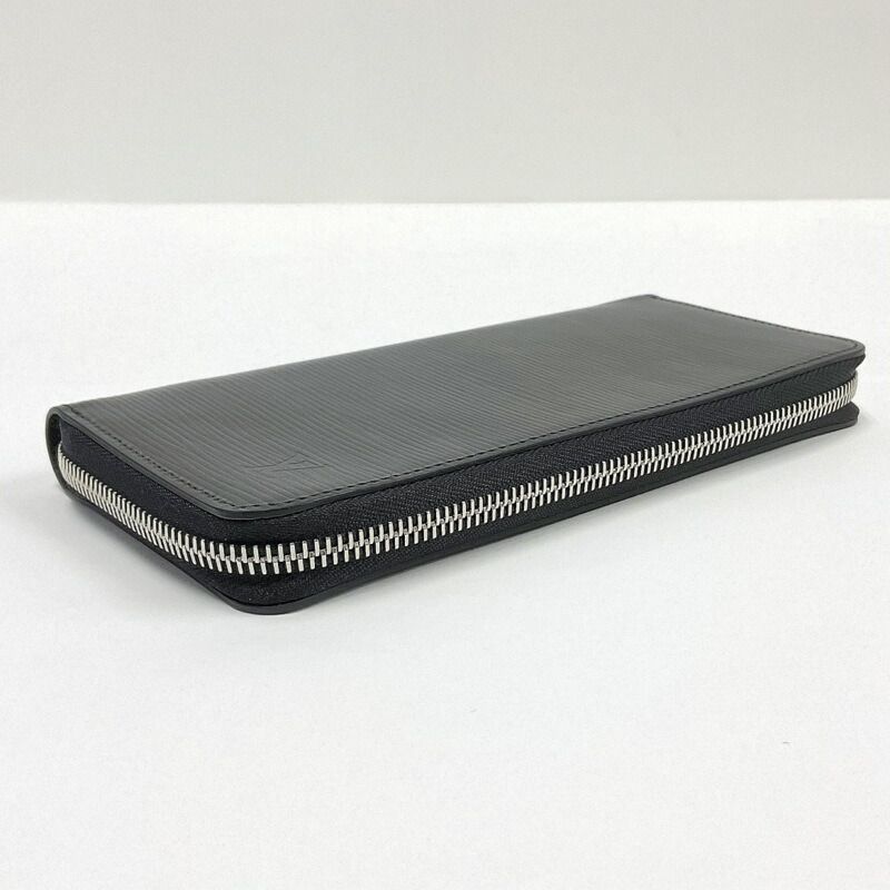 Louis Vuitton Zippy Wallet Vertecal Bifold Epi Noir