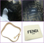 Fendi Fast Shoulder Bag Nappa Leather Pink Gold