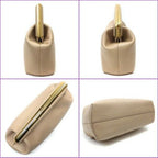 Fendi Fast Shoulder Bag Nappa Leather Pink Gold