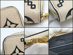 Louis Vuitton Zippy Wallet Monogram Empreinte Broderie :cles -mu Noir Black