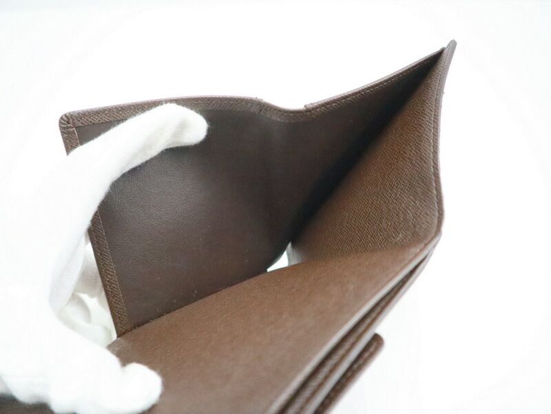 Louis Vuitton Porte Monnaie Billets Cult Cles Bifold Wallet Damier Ebene :ebene
