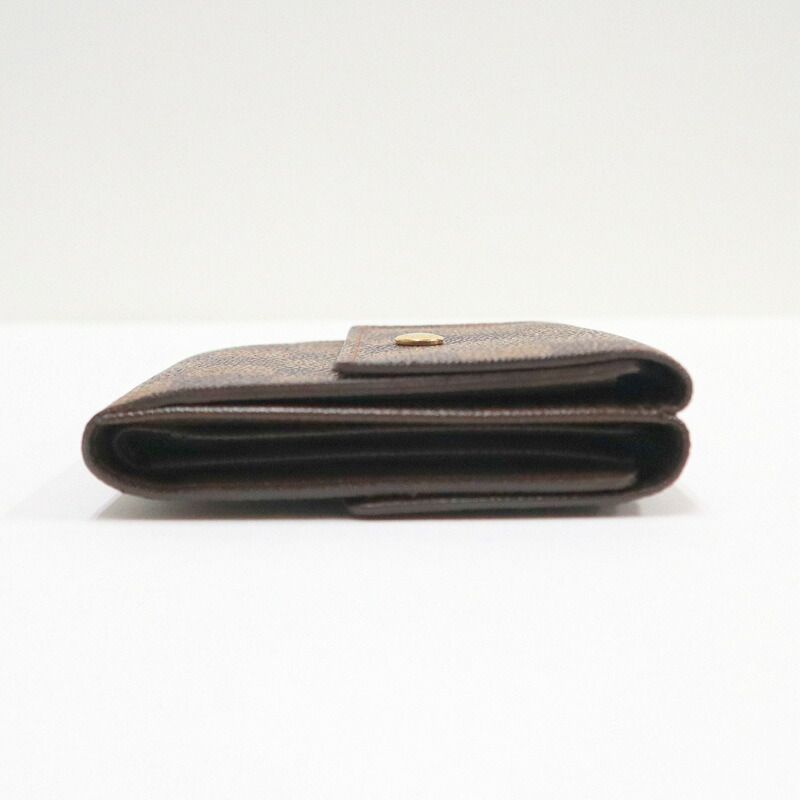 Louis Vuitton Porte Monnaie Billets Cult Cles Bifold Wallet Damier Ebene :ebene