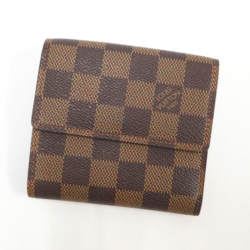 Louis Vuitton Porte Monnaie Billets Cult Cles Bifold Wallet Damier Ebene :ebene