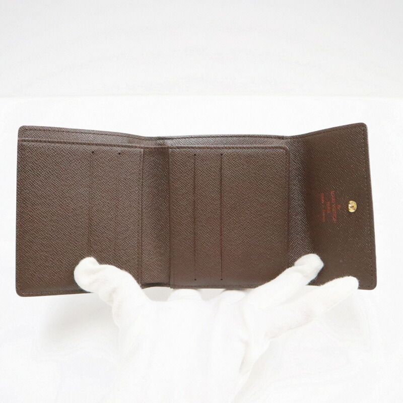 Louis Vuitton Porte Monnaie Billets Cult Cles Bifold Wallet Damier Ebene :ebene