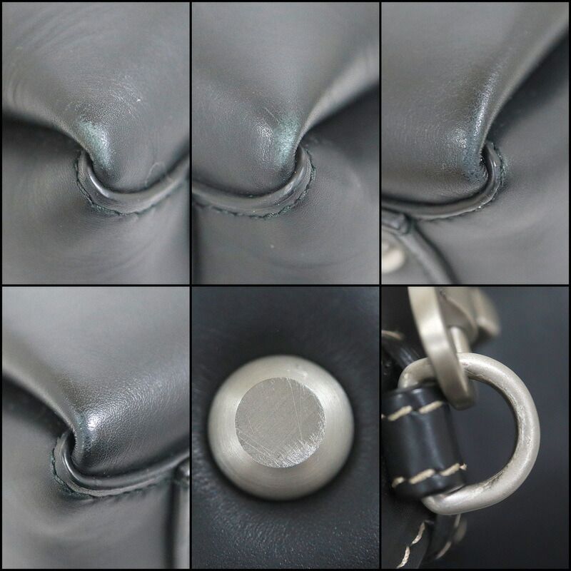 Bottega Veneta Piazza 2-Way Shoulder Bag Leather Black