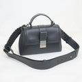 Bottega Veneta Piazza 2-Way Shoulder Bag Leather Black