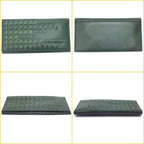 Bottega Veneta Bifold Billfold Wallet Leather Green