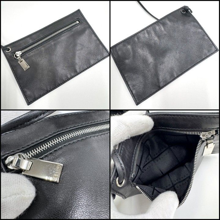 Celine Sarah Bag Calf Leather Black