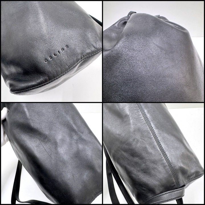 Celine Sarah Bag Calf Leather Black