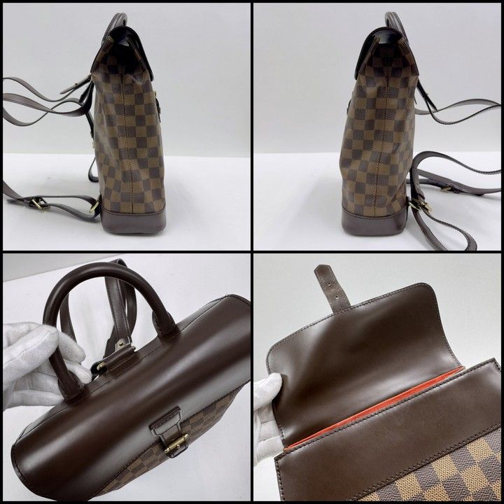 Louis Vuitton Soho Backpack Damier :ebene