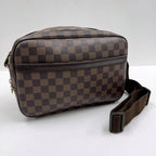 Louis Vuitton Reporter PM Shoulder Bag Damier Ebene Special Order