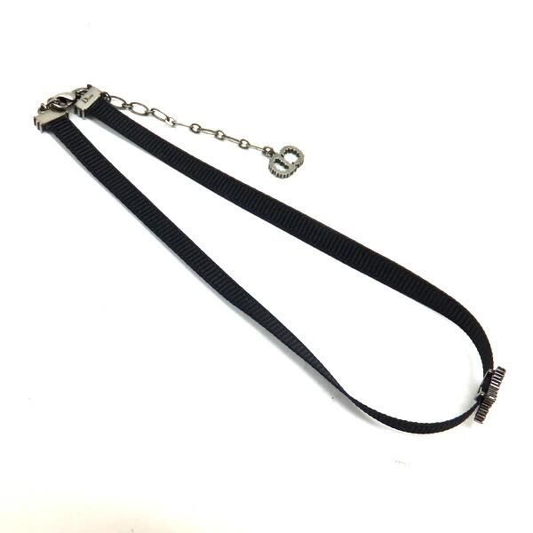 Dior Star Choker Antique Metal Black Multicolor D Porte Bonheur