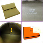 Hermes Bastia GM Coin Case Color Cardamom : Cardamom