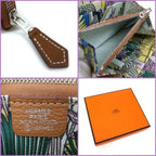 Hermes Azap Silk in Compact Wallet Color Biscuit : Biscuit X