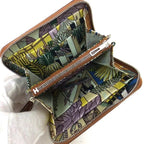 Hermes Azap Silk in Compact Wallet Color Biscuit : Biscuit X
