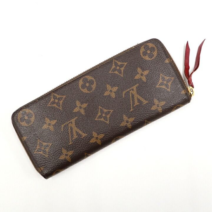 Louis Vuitton Portefeuille Clemence Wallet Monogram Fuchsia