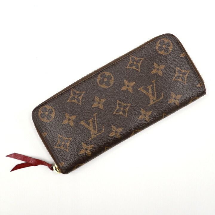 Louis Vuitton Portefeuille Clemence Wallet Monogram Fuchsia