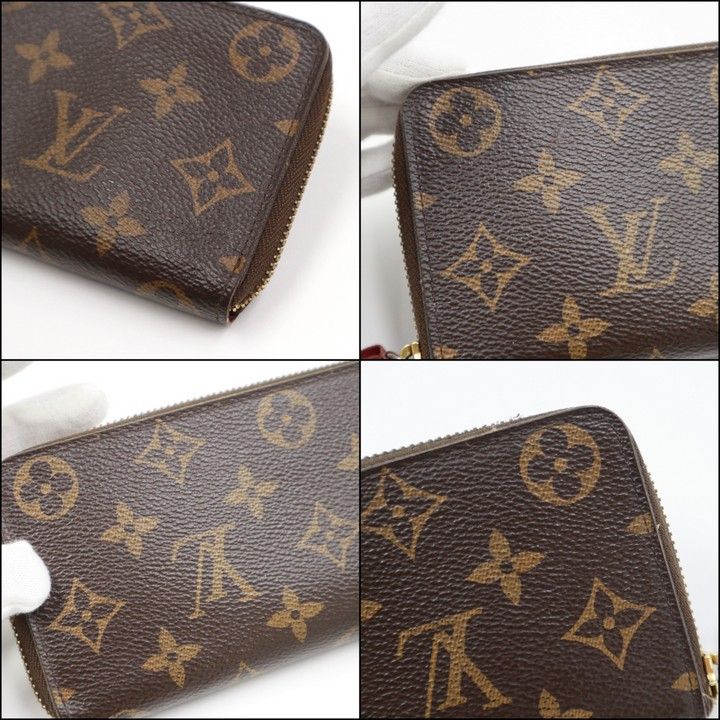 Louis Vuitton Portefeuille Clemence Wallet Monogram Fuchsia