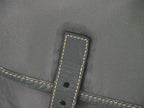 Prada Nylon Shoulder Bag Pochette Gray Outside]