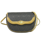 Dior Honeycomb Pattern Shoulder Bag Pochette Black Outside]