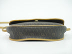Dior Honeycomb Pattern Shoulder Bag Pochette Black Outside]
