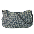 Dior Trotter Shoulder Bag Canvas Navy Outside]