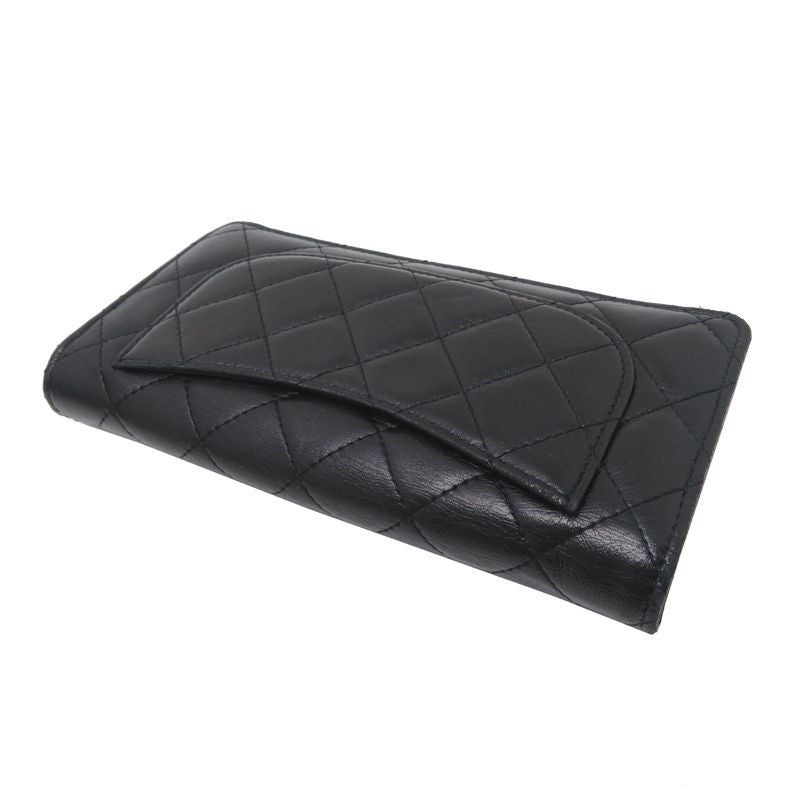 Chanel Wallet Lambskin Black