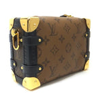 Louis Vuitton Side Trunk PM Shoulder Bag Monogram Reverse Brown