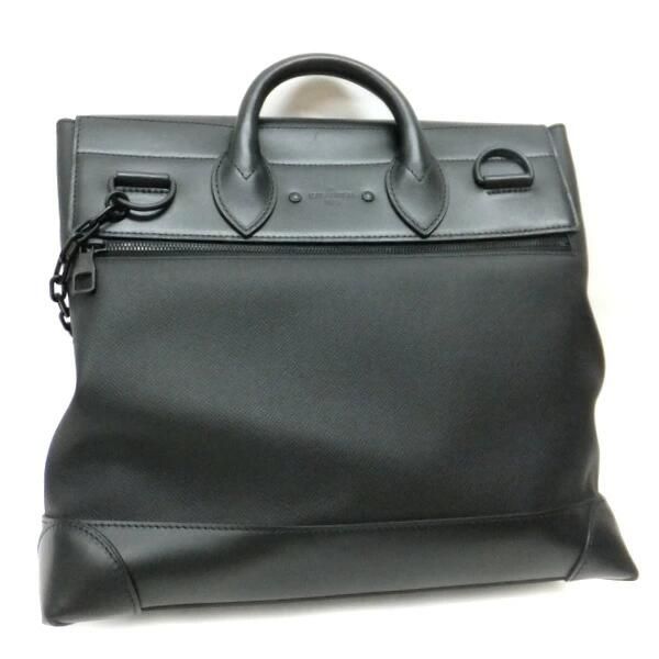 Louis Vuitton Steamer PM Shoulder Bag Taiga Canvas Black Rainbow X Rainbow
