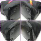 Louis Vuitton Steamer PM Shoulder Bag Taiga Canvas Black Rainbow X Rainbow