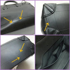 Louis Vuitton Steamer PM Shoulder Bag Taiga Canvas Black Rainbow X Rainbow