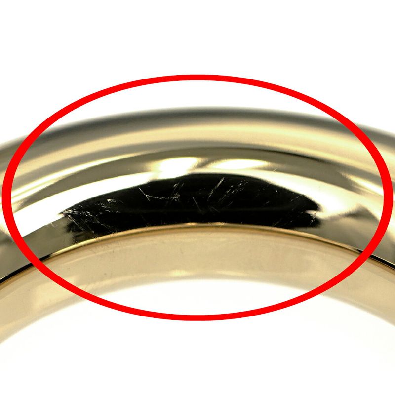 Hermes Scarf Ring Chaine D'ancre Permanent Brass Gold