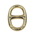 Hermes Scarf Ring Chaine D'ancre Permanent Brass Gold