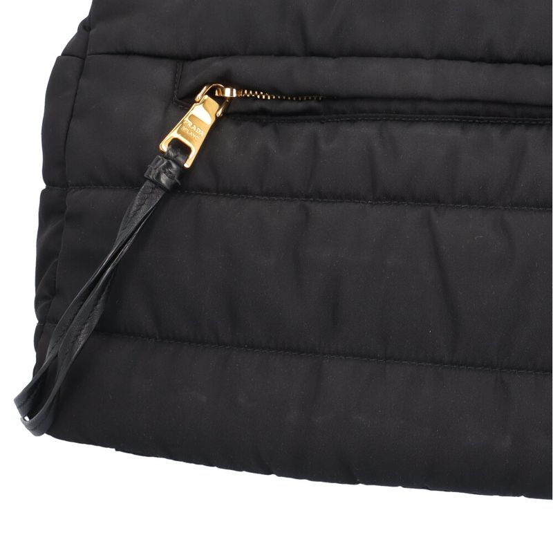 Prada Shoulder Bag Nylon Black Nero