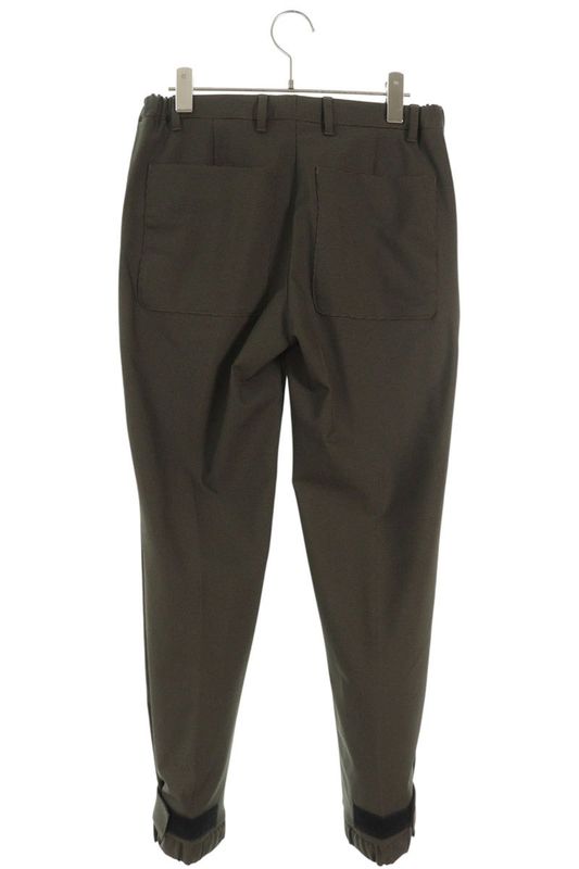 Prada Houndstooth Hem Tape Pants