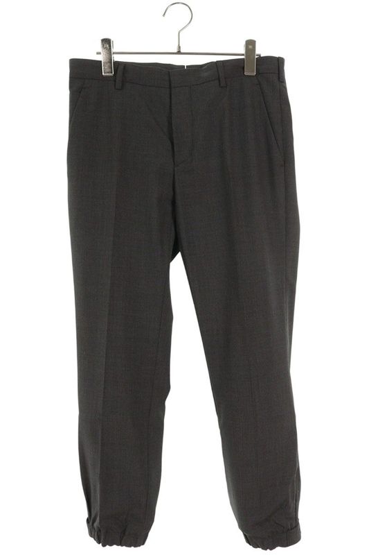 Prada Wool Trousers Striped Long Pants 44