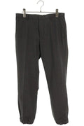 Prada Wool Trousers Striped Long Pants 44