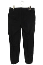 Hermes Leather Trim Wool Long Pants 38