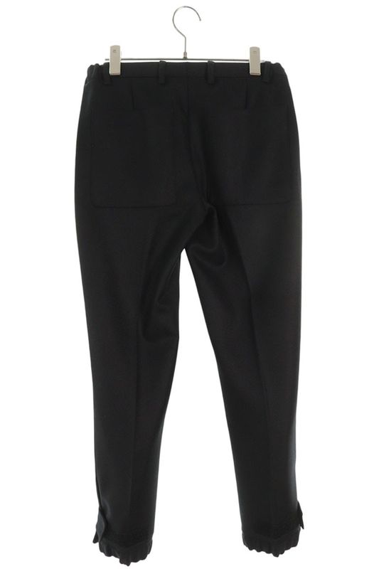 Prada Hem Adjustment Star Trousers Long Pants 44